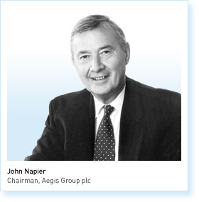 John Napier, Chairman, Aegis Group plc.
